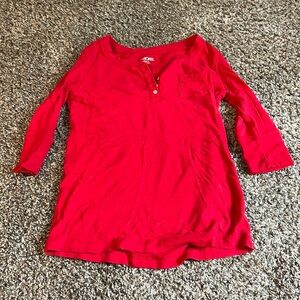 Red, Cherokee shirt. L/G 10-12